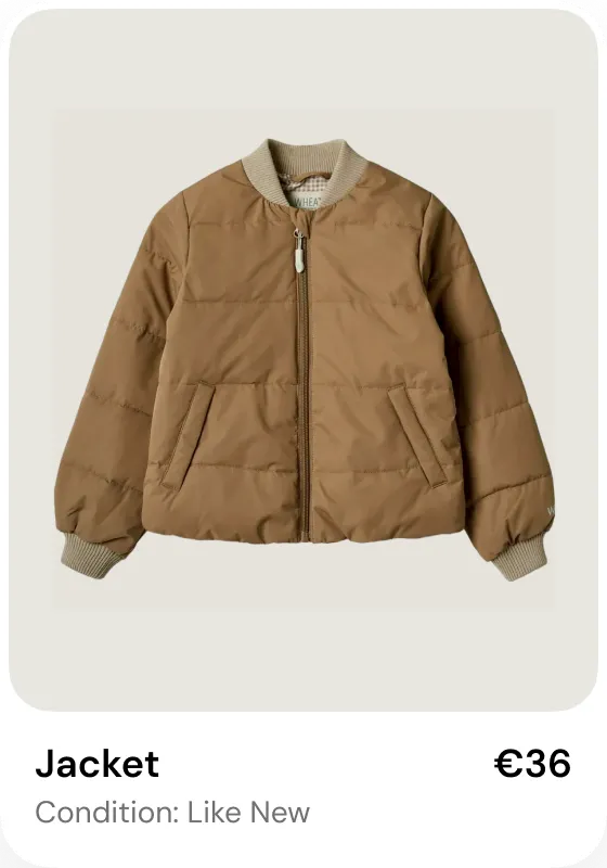 Jacket product card